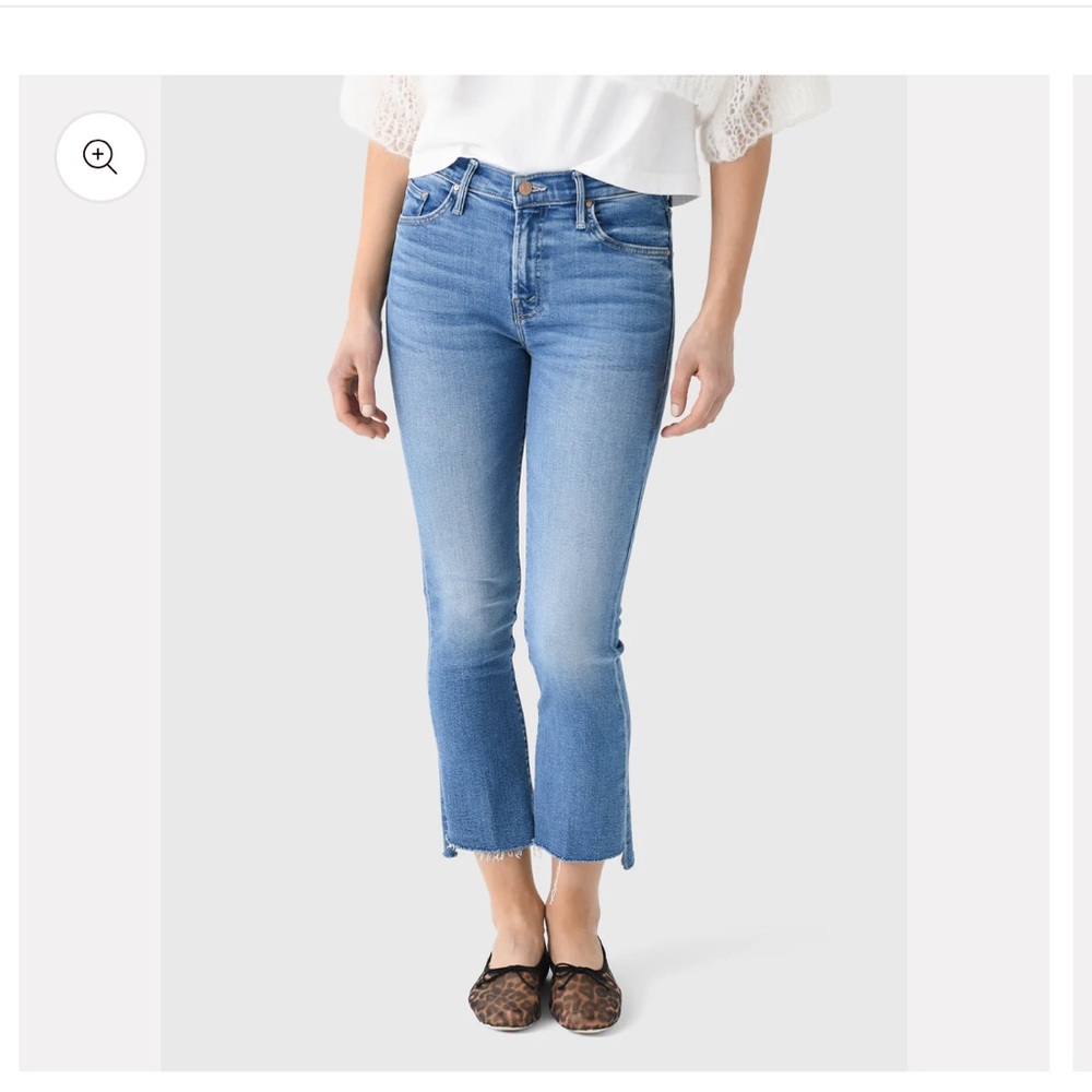 MOTHER insider step fray jeans size 26